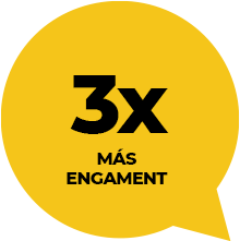3x Más Engagement